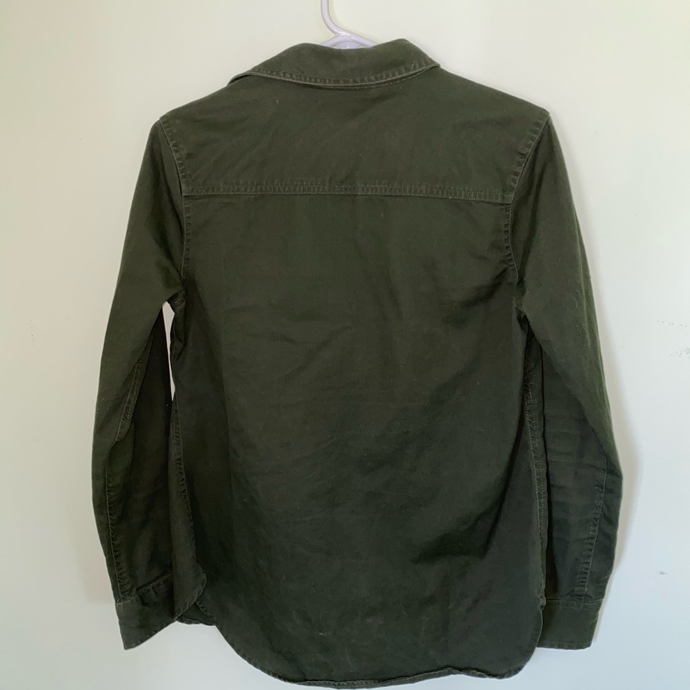 Green Cargo Jacket - Picture 2 of 4